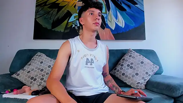 Snapshot of JacoboSwam chatting on 01.01.25 JacoboSwam online show from 01.01.25