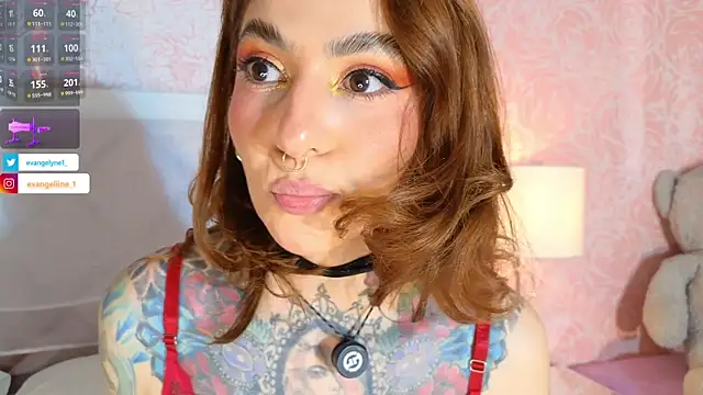 Snapshot of Evangelyne_1 chatting on 06.19.26 Evangelyne 1 online show from 06.19.26