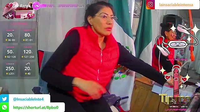 LaInsaciableIntensa online show from 02.24.25