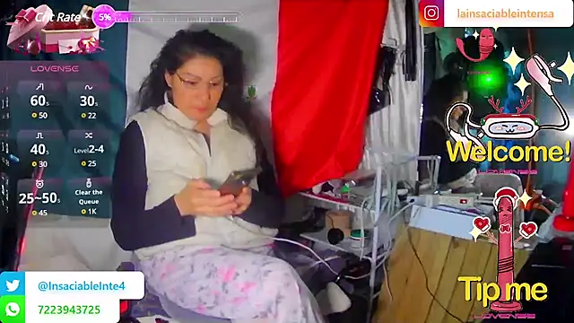 LaInsaciableIntensa online show from 03.06.25