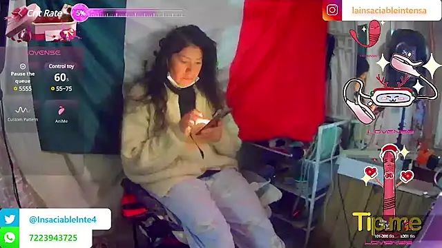 LaInsaciableIntensa online show from 03.07.25