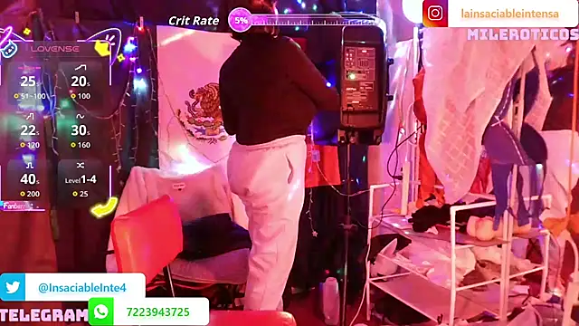 LaInsaciableIntensa online show from 03.01.26