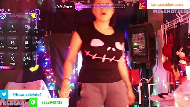 LaInsaciableIntensa online show from 06.18.26
