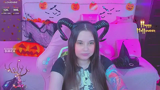 Lolisuccub online show from 10.31.25