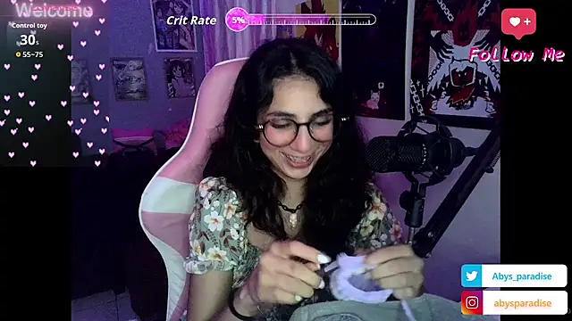 Abysparadise online show from 10.14.25