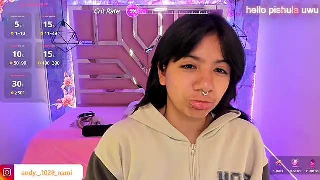 Snapshot of Nami_usagi chatting on 01.20.25 Nami usagi online show from 01.20.25