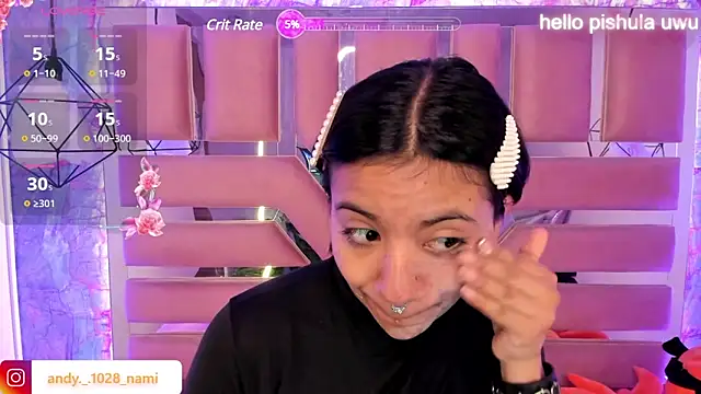 Snapshot of Nami_usagi chatting on 01.21.25 Nami usagi online show from 01.21.25