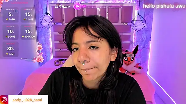 Snapshot of Nami_usagi chatting on 01.29.25 Nami usagi online show from 01.29.25