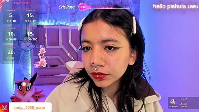 Snapshot of Nami_usagi chatting on 01.31.25 Nami usagi online show from 01.31.25