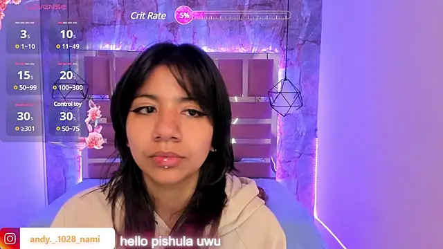 Snapshot of Nami_usagi chatting on 02.09.25 Nami usagi online show from 02.09.25