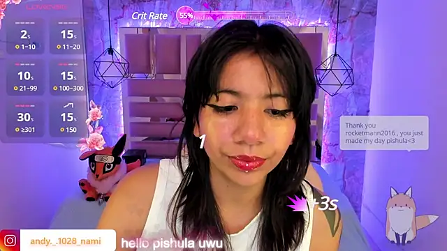 Snapshot of Nami_usagi chatting on 02.12.25 Nami usagi online show from 02.12.25