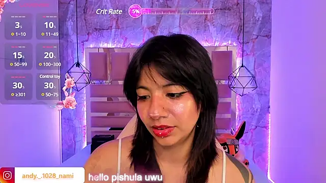 Snapshot of Nami_usagi chatting on 02.13.25 Nami usagi online show from 02.13.25