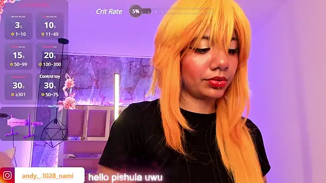 Snapshot of Nami_usagi chatting on 02.20.25 Nami usagi online show from 02.20.25