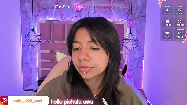 Snapshot of Nami_usagi chatting on 02.27.25 Nami usagi online show from 02.27.25