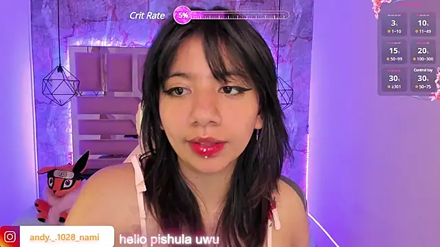 Snapshot of Nami_usagi chatting on 02.28.25 Nami usagi online show from 02.28.25