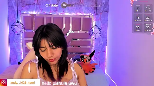 Snapshot of Nami_usagi chatting on 03.03.25 Nami usagi online show from 03.03.25