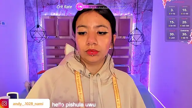 Snapshot of Nami_usagi chatting on 03.04.25 Nami usagi online show from 03.04.25