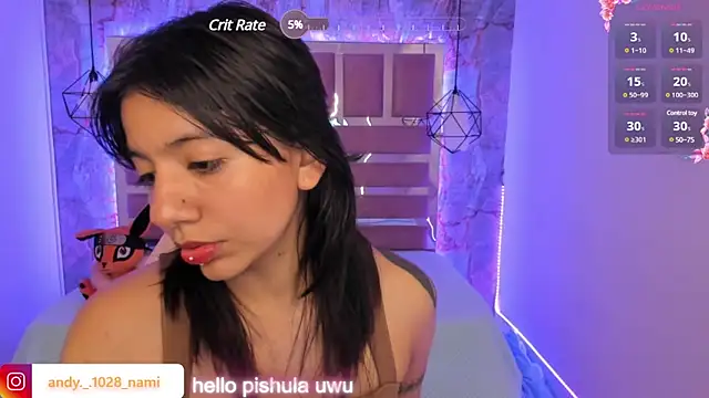 Snapshot of Nami_usagi chatting on 03.05.25 Nami usagi online show from 03.05.25