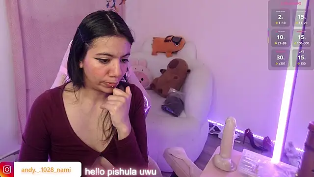 Snapshot of Nami_usagi chatting on 10.09.25 Nami usagi online show from 10.09.25