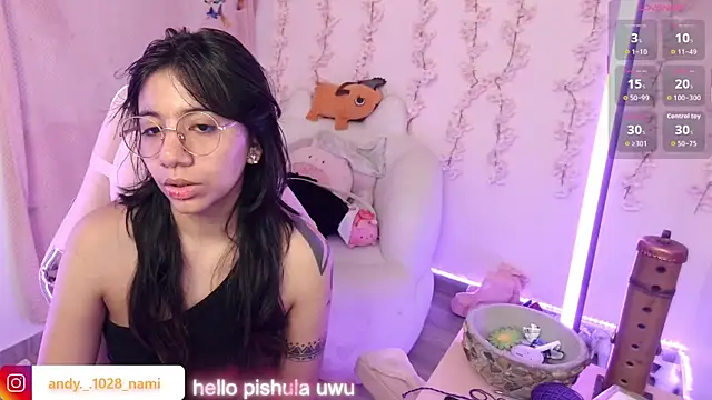 Snapshot of Nami_usagi chatting on 12.03.25 Nami usagi online show from 12.03.25