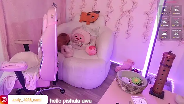 Snapshot of Nami_usagi chatting on 12.04.25 Nami usagi online show from 12.04.25