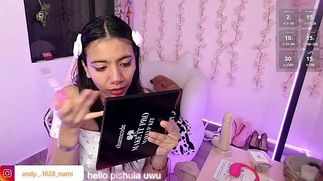 Snapshot of Nami_usagi chatting on 01.07.26 Nami usagi online show from 01.07.26