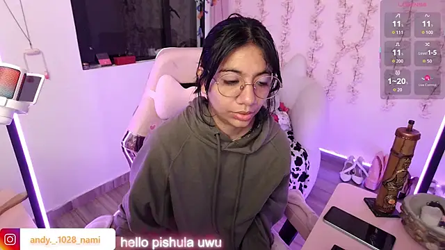 Snapshot of Nami_usagi chatting on 01.13.26 Nami usagi online show from 01.13.26