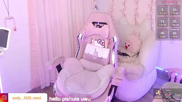 Snapshot of Nami_usagi chatting on 02.19.26 Nami usagi online show from 02.19.26