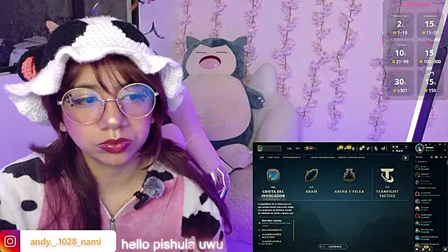 Snapshot of Nami_usagi chatting on 03.07.26 Nami usagi online show from 03.07.26