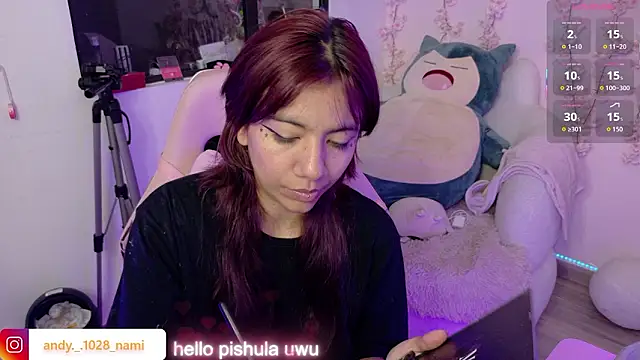 Snapshot of Nami_usagi chatting on 03.23.26 Nami usagi online show from 03.23.26