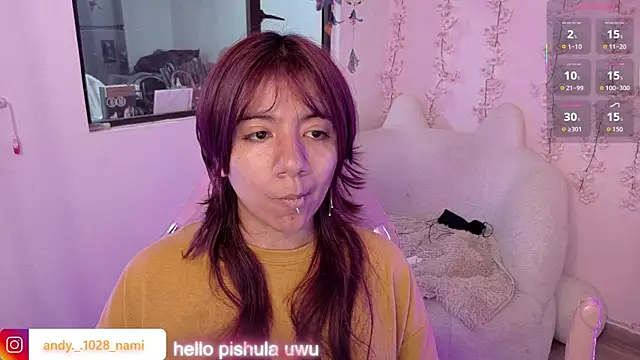 Snapshot of Nami_usagi chatting on 04.14.26 Nami usagi online show from 04.14.26
