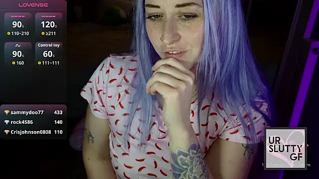 Snapshot of ursluttygf chatting on 03.08.26 ursluttygf online show from 03.08.26