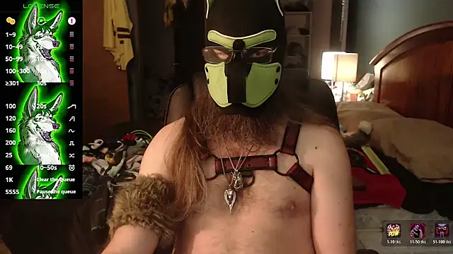 kinkywolf429 online show from 07.01.26