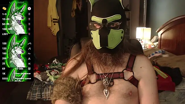 kinkywolf429 online show from 07.10.26