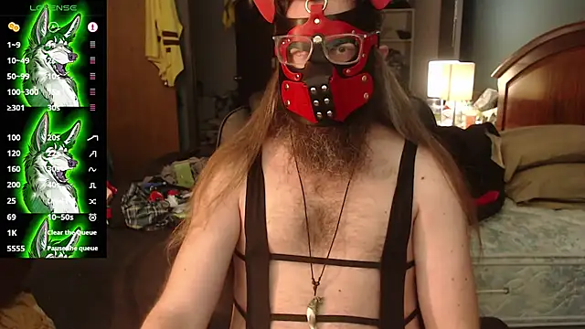 kinkywolf429 online show from 07.21.26