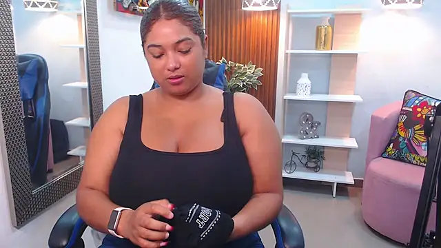 Snapshot of Kenya--Buhle chatting on 09.27.25 Kenya--Buhle online show from 09.27.25