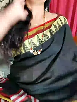 Indian desi wife online show from 12.25.24