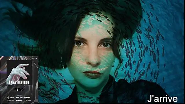 Snapshot of LanaCorona chatting on 09.29.25 LanaCorona online show from 09.29.25