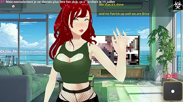Snapshot of LanaCorona chatting on 07.15.26 LanaCorona online show from 07.15.26