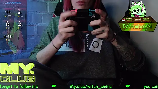 Witch Emma online show from 12.04.25