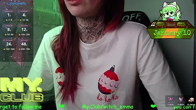 Witch Emma online show from 01.10.26