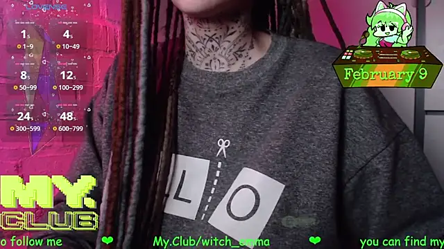 Witch Emma online show from 02.09.26