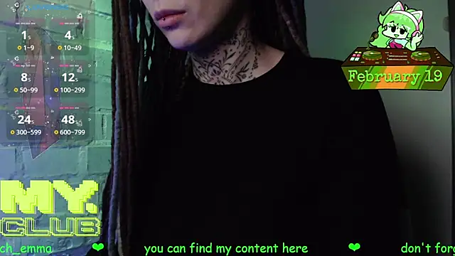 Witch Emma online show from 02.19.26