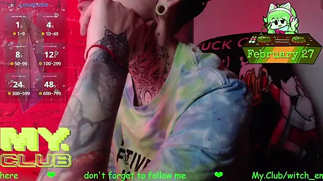 Witch Emma online show from 02.27.26