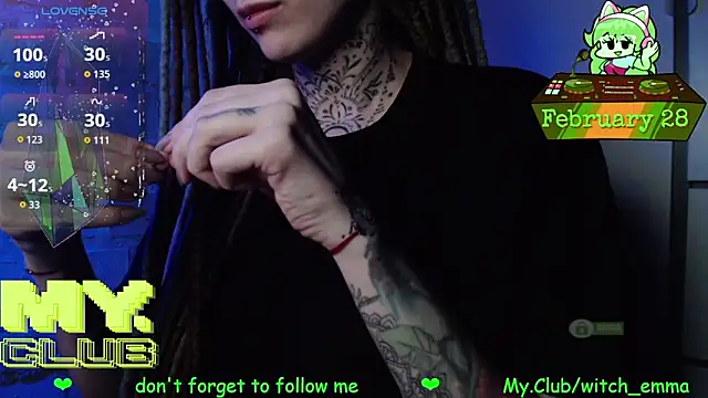 Witch Emma online show from 02.28.26