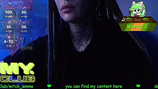 Witch Emma online show from 03.02.26