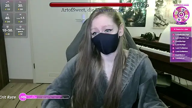 ArtofSweet online show from 04.14.26