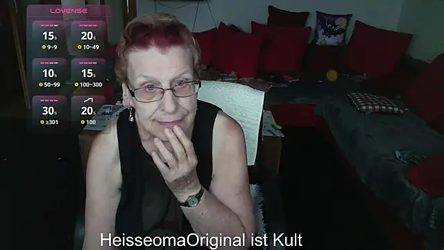 HeisseomaOriginal online show from 09.21.25