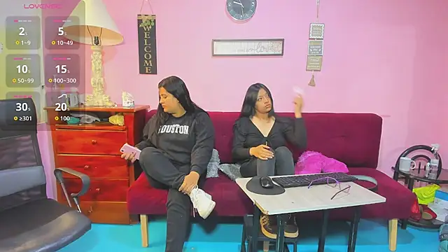 Snapshot of lesbiancuple chatting on 09.20.25 lesbiancuple online show from 09.20.25