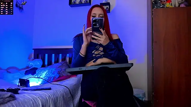 Snapshot of Cheerryll chatting on 01.22.25 Cheerryll online show from 01.22.25